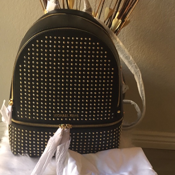 Brand new Michael Kors leather backpack